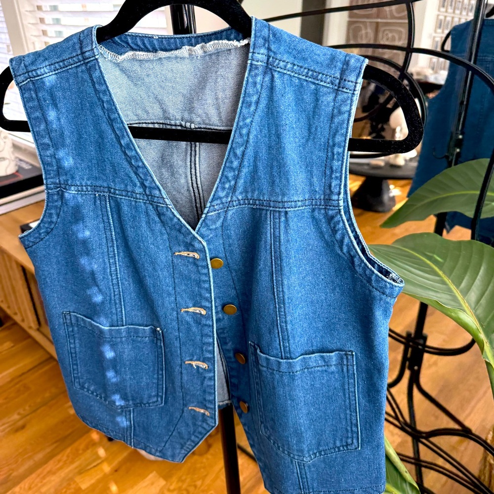Vintage Denim Vest